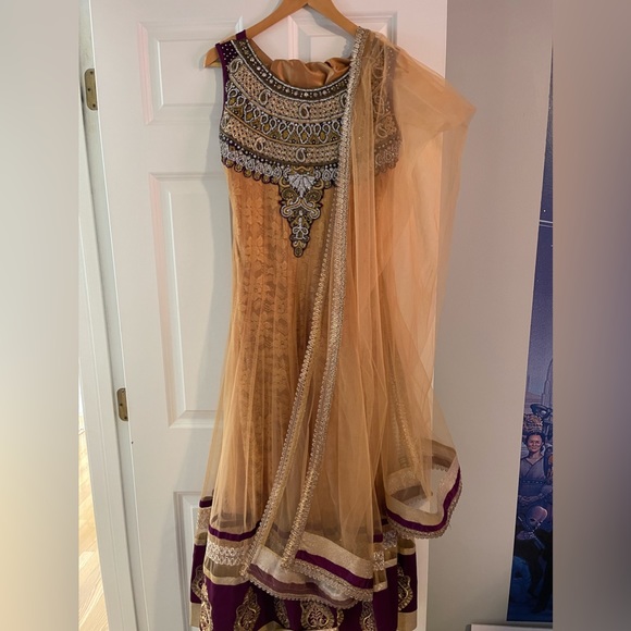 Indian Anarkali Outfit - Picture 3 of 3